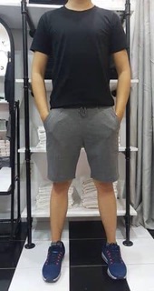 Quần short thun da cá bigsize (50-95kg)
