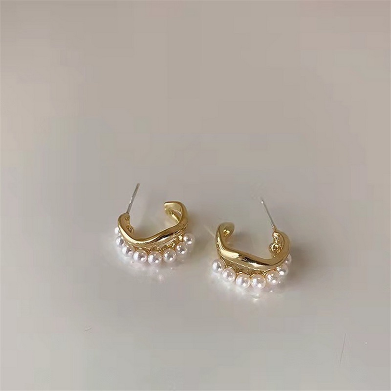 Bông Tai Mạ Bạc 925 Đính Ngọc Trai Nhân Tạo Thời Trang dreamdiary