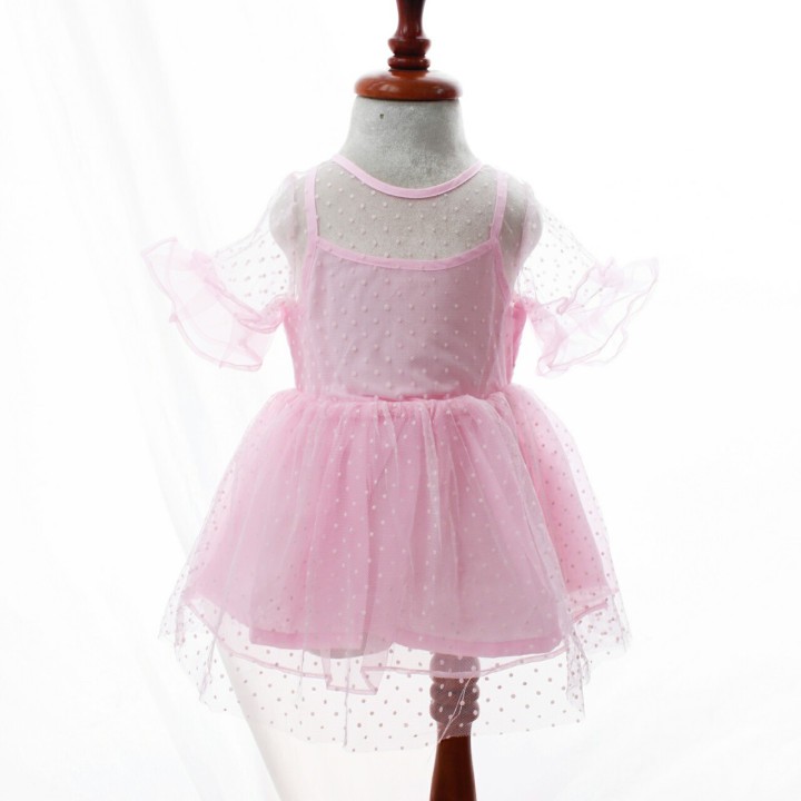 XẢ HÀNG VÁY ĐẦM CÔNG CHÚA CAO CẤP PHỐI LƯỚI TAY LOE Sz 1 - 7 GIÁ SỐC