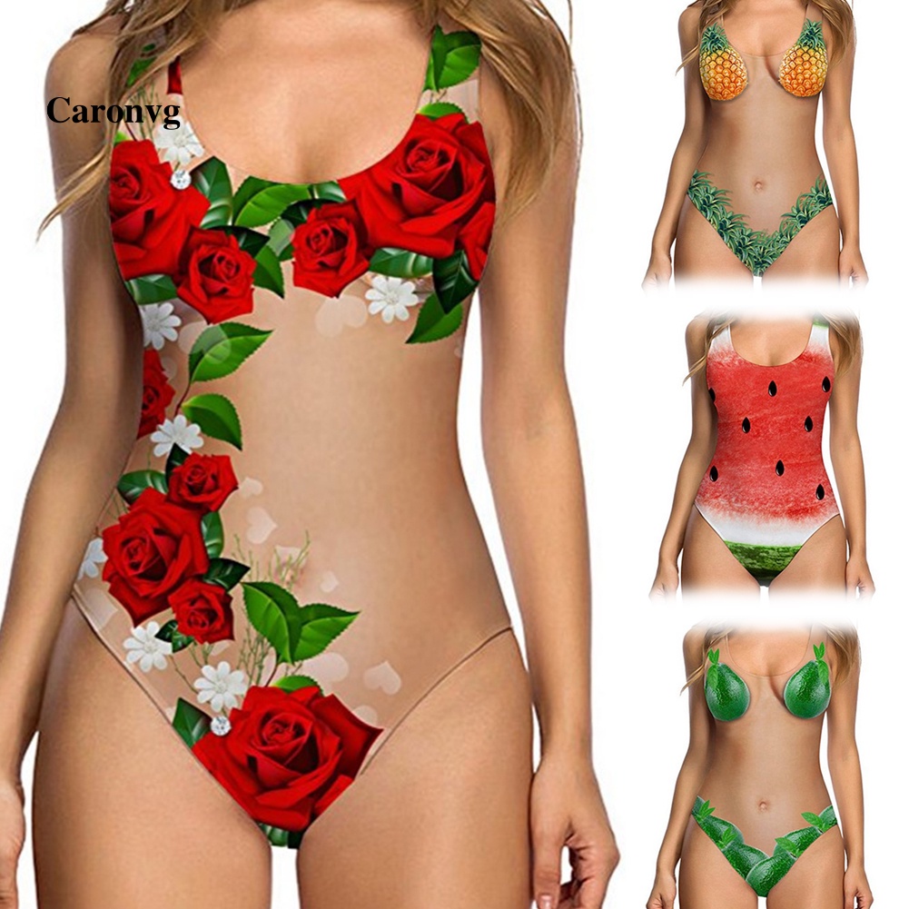 Bộ Đồ Bơi Một Mảnh Co Giãn Gợi Cảm Cho Nữ