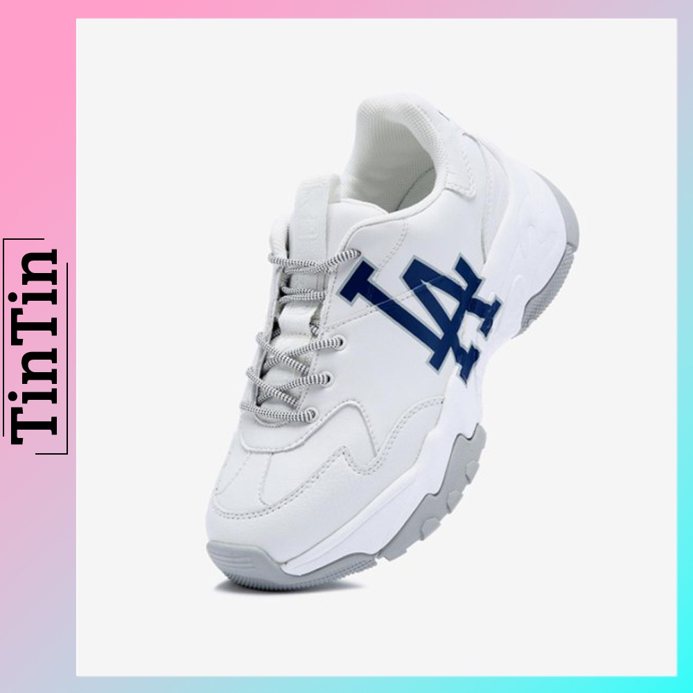 Giày MLB LA Dodgers Big Ball Chunky, Giày Sneaker Đế Cao 5cm Hàng 11 Việt