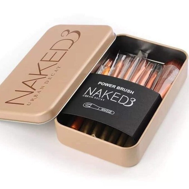 BỘ CỌ 12 CÂY NAKED 3 MỀM MỊN ĐA DỤNG MAKEUP [SỉSiêuRẻ]