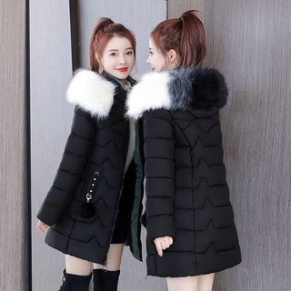 Áo khoác phao nữ dáng lỡ