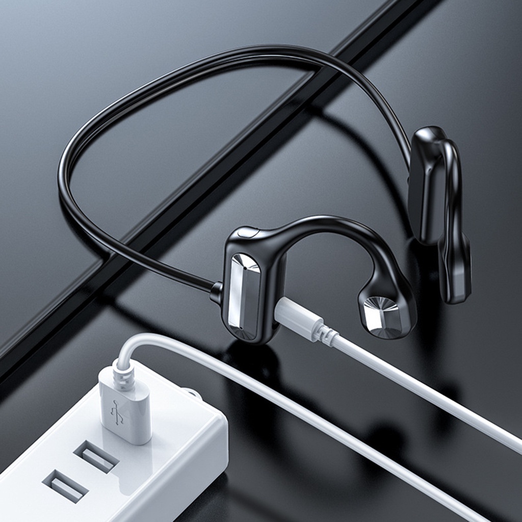 Tai nghe Bluetooth 5.0 không dây kiểu móc đeo tai chống nước phong cách thể thao
