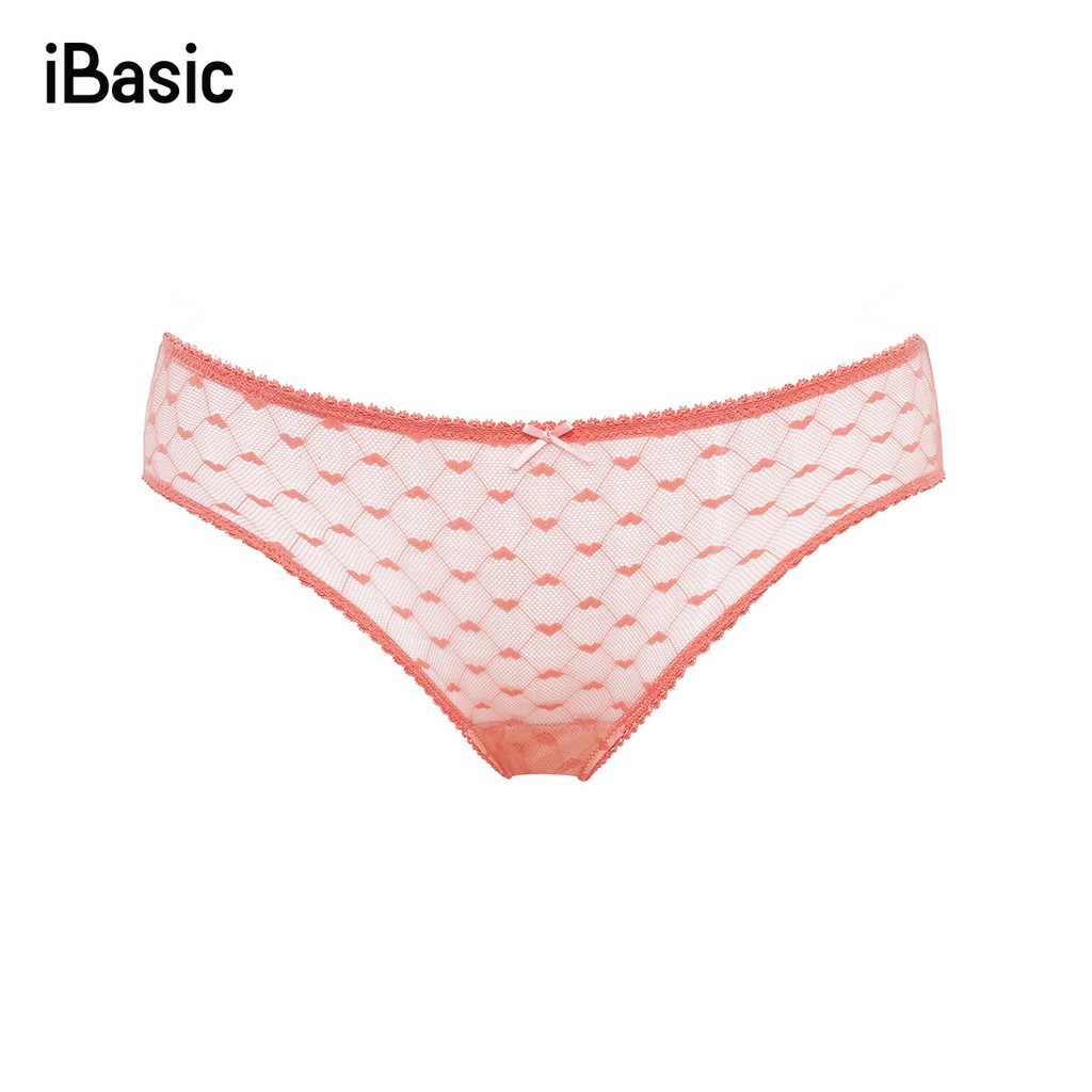 Quần lót nữ bikini ren lưới iBasic PANW103