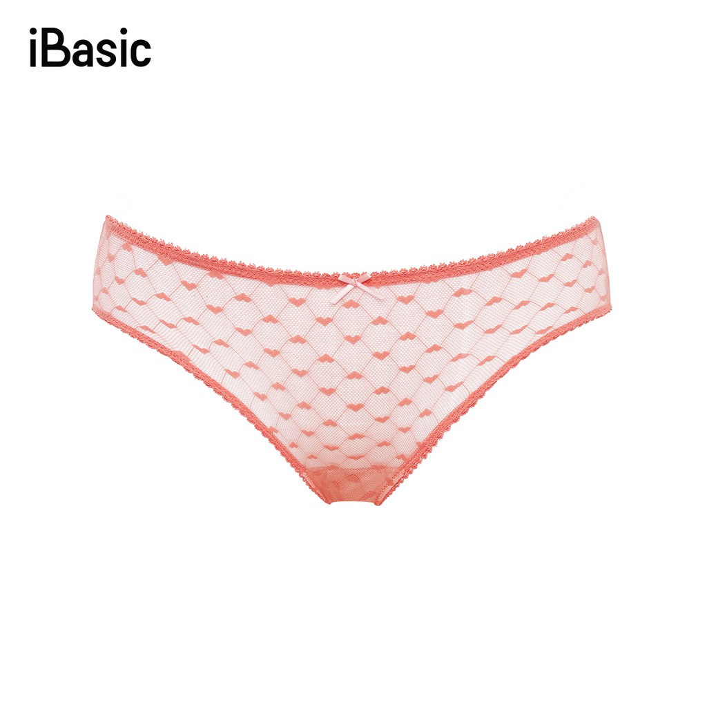 Quần lót nữ bikini ren lưới iBasic PANW103