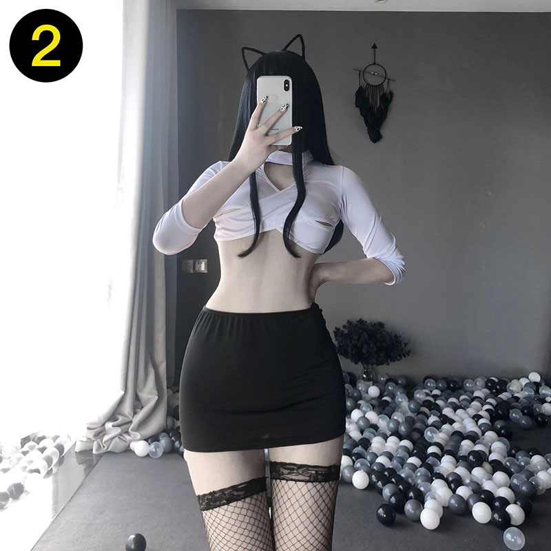 Bộ Đồ LEOSOXS Hóa Trang Thư Ký Quyến Rũ Cho Bạn Gái