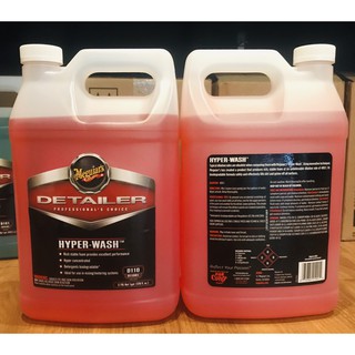 Xà phòng rửa xe tạo bọt loại bỏ bụi bẩn và xe sáng bóng/ Meguiar's Hyper Wash Foaming Car Wash/ D11001