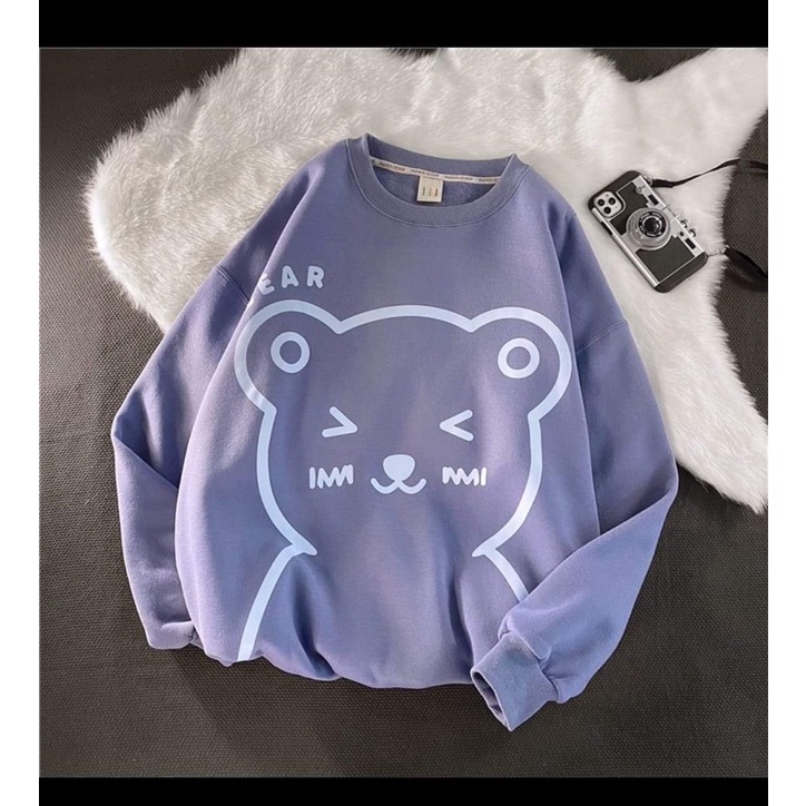 Áo Sweater Hình Gấu Bear