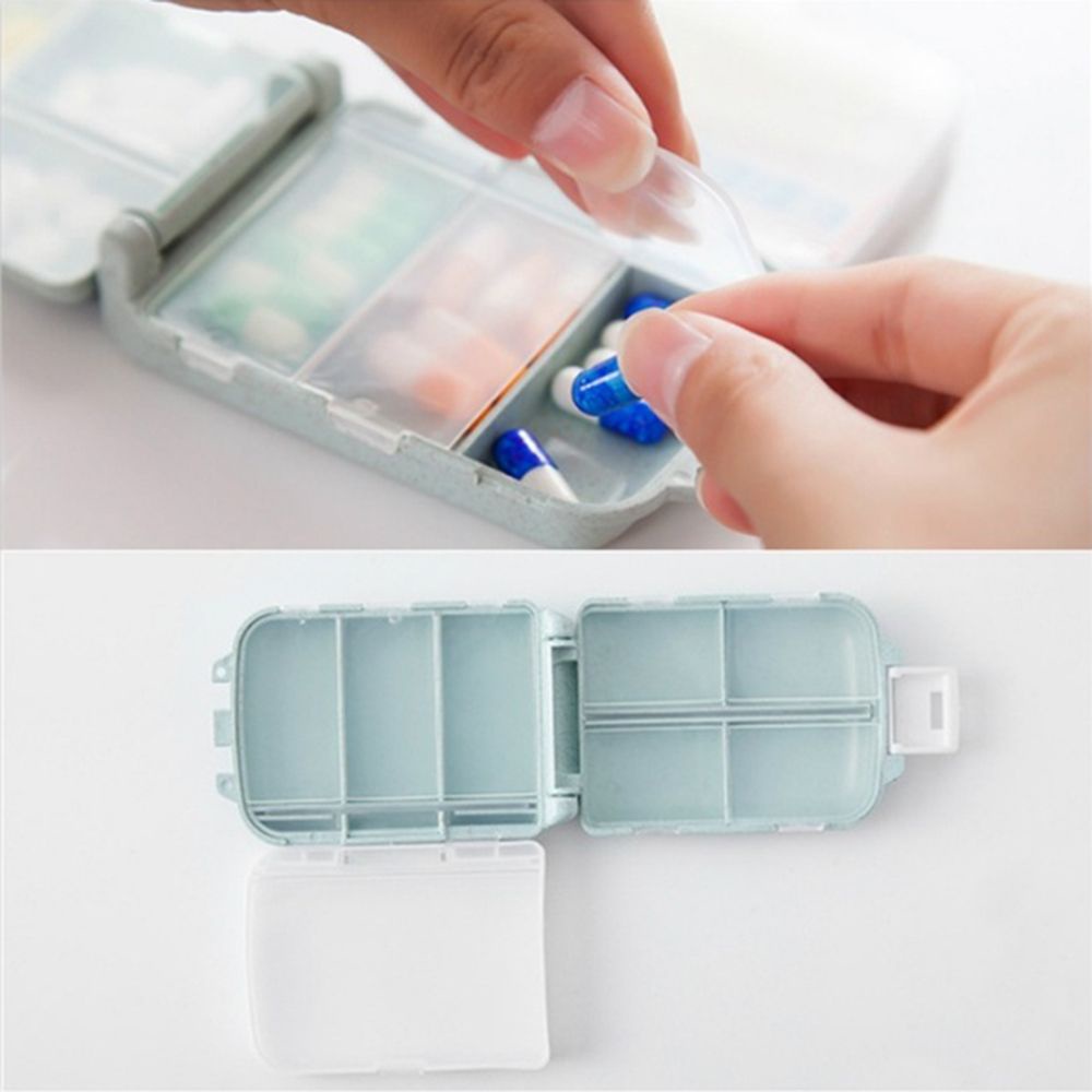 Hộp đựng thuốc 3 tầng bằng rơm lúa mạch có thể phân hủy được