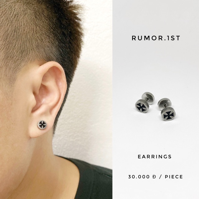 Khuyên giả nong bạc thâp giá