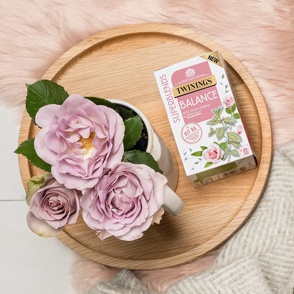 Trà Twinings Superblends (hàng Anh) tăng đề kháng, ngủ ngon, detox, tiêu hóa, đẹp da
