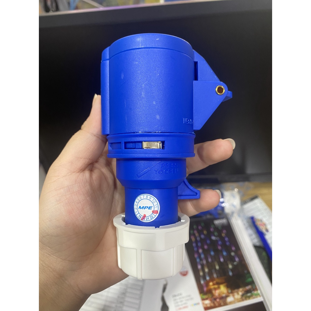 ⚡️Ổ CẮM CÔNG NGHIỆP, PHÍCH CẮM 16A MPE MPN-213⚡️