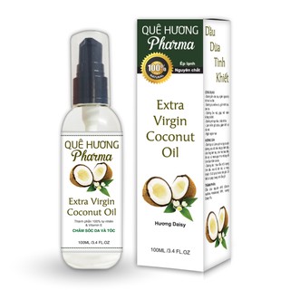 Dầu dừa ép lạnh dưỡng tóc dưỡng môi 100ml