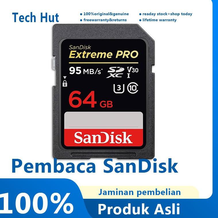 Thẻ Nhớ Sandisk Sandisk Sdhc 32gb 64gb 128gb 95mb / S U3 Chất Lượng Cao