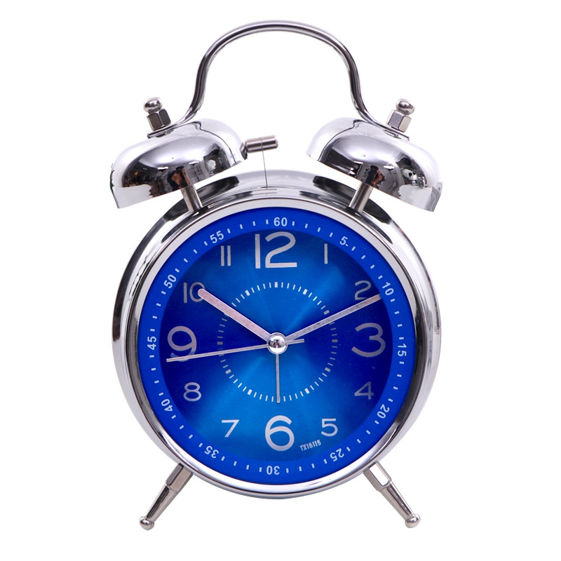 Đồng Hồ Báo Thức Sáng Tạo. Chuông Cơ Khí Đơn Giản Bằng Kim Loại Thời Trang Cho Học Sinh