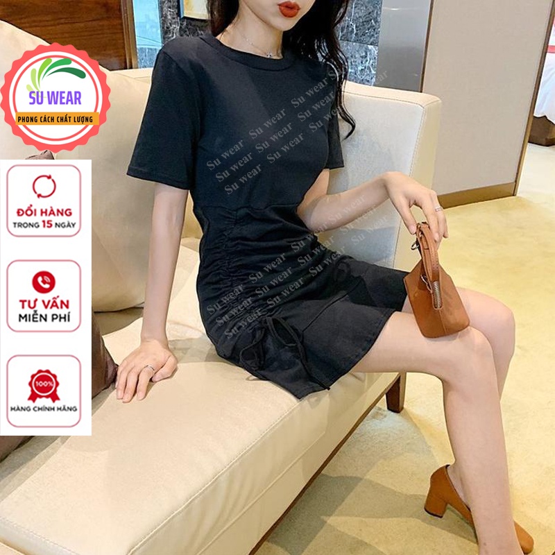 Váy Polo Nữ Đầm Công Sở Trẻ Trung Thun Suông Ôm Body Thiết Kế Cao Cấp Đi Chơi Dự Tiệc Cưới Đẹp Sang Trọng | BigBuy360 - bigbuy360.vn