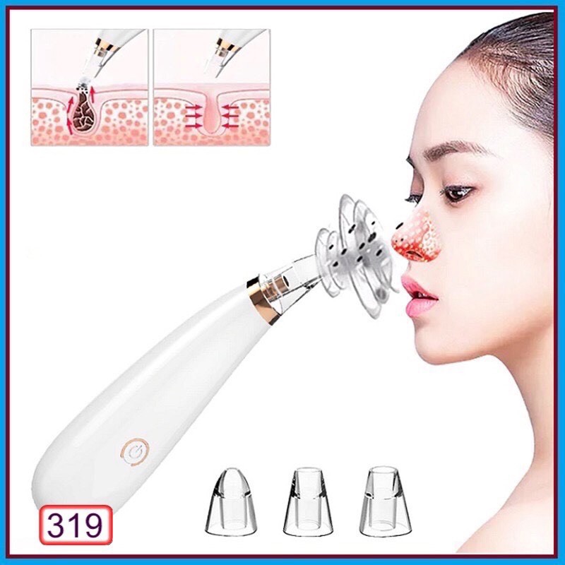 Máy hút mụn [FREESHIP] Hút đầu đen mini cầm tay máy hút ịn COMEDO SUCTION TOOL (loại 1)