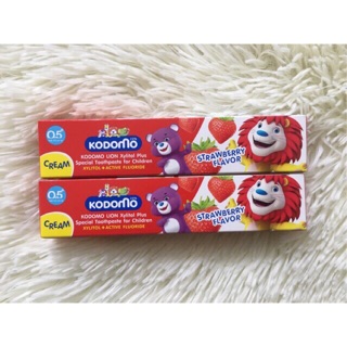 Kem đánh răng NUỐT ĐƯỢC cho bé Kodomo 40g Thái Lan