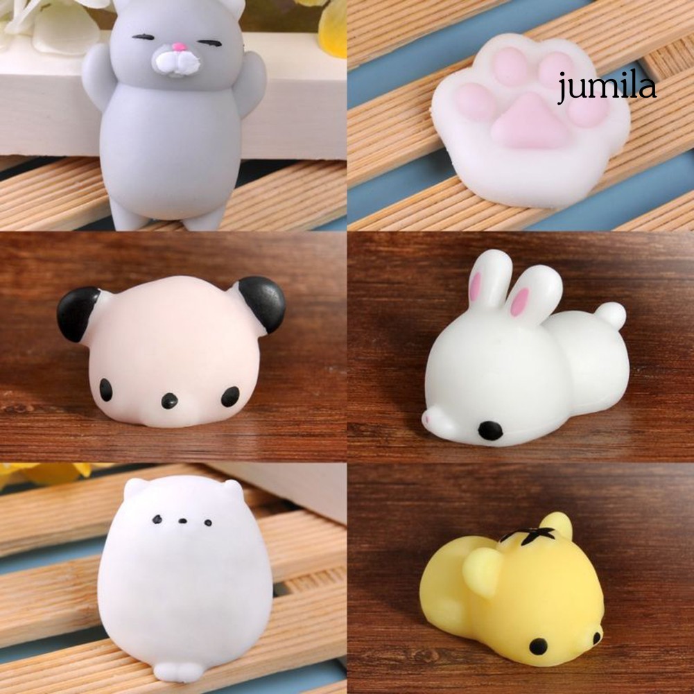 Đồ Chơi Nắn Bóp Đàn Hồi Giảm Căng Thẳng Hình Động Vật Dễ Thương