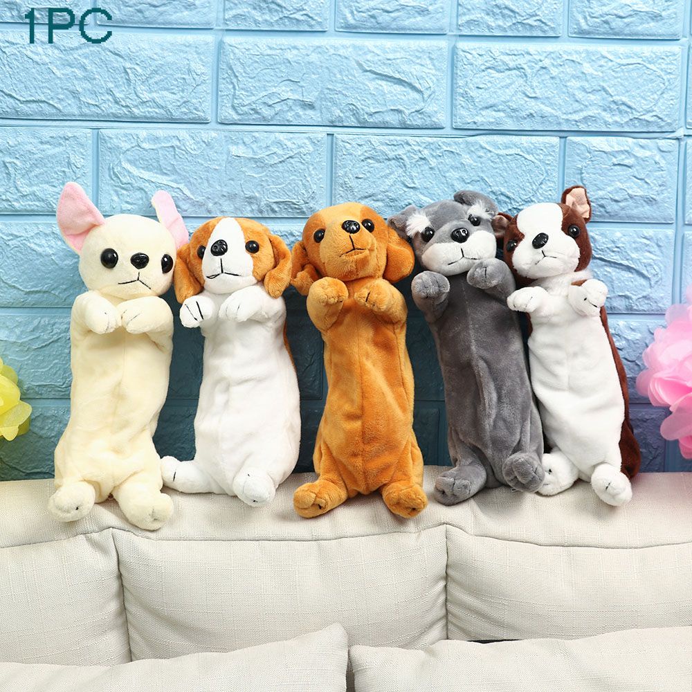 Túi đựng bút hình búp bê hoạt hình bằng lông nhung dễ thương