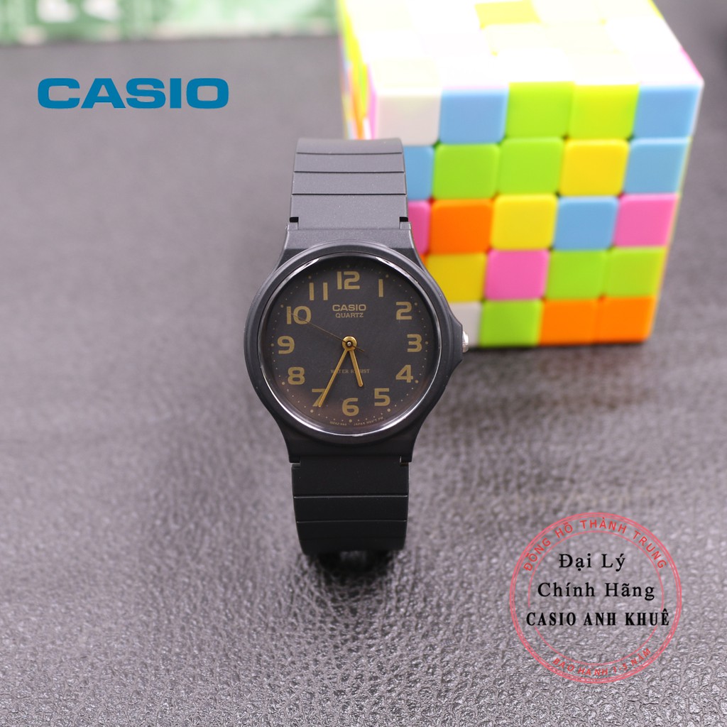 Đồng hồ Unisex Casio MQ-24-1B2LDF dây nhựa