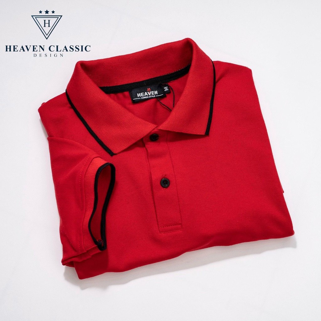 Áo thun nam cộc tay, Áo phông polo có viền cao cấp phù hợp cả nam và nữ phối viền dày dặn | Thời trang nam nữ | BigBuy360 - bigbuy360.vn