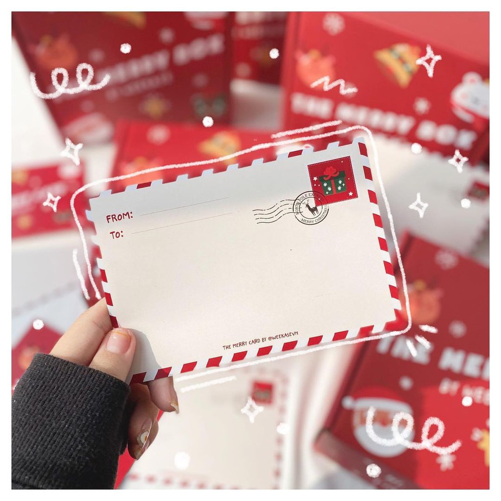 [Độc quyền] Hộp quà Weekase Merry Box 2021