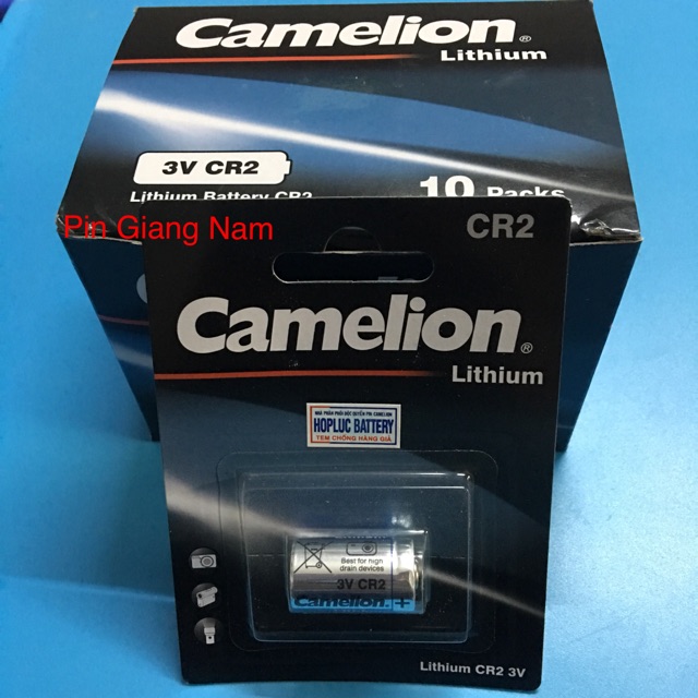 Pin CR2 Camelion 3V vỉ 1 viên Hàng Chính Hãng