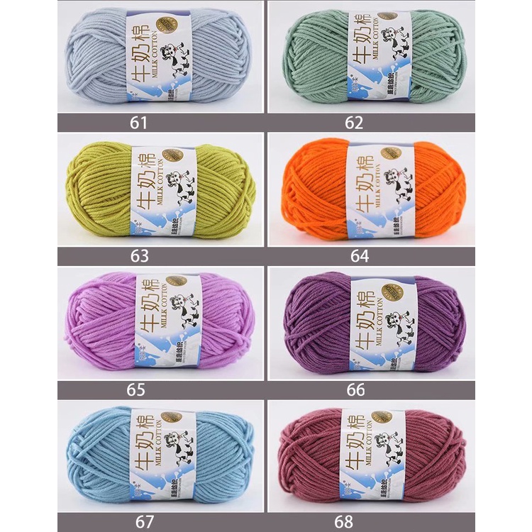 Len Milk Cotton 50g - Bảng 3