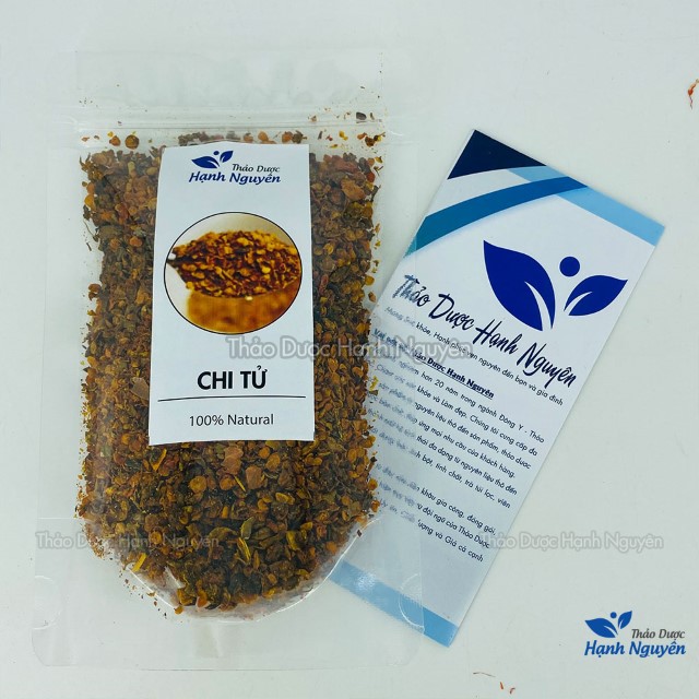 Chi Tử Sạch 100g (Hạt Dành Dành Tạo Màu Vàng) - Có hút chân không