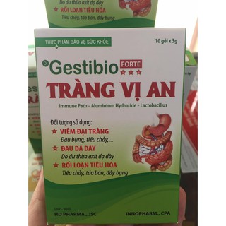 Gestibio Forte Tràng Vị An- Hỗ trợ viêm đại tràng hộp 10 gói