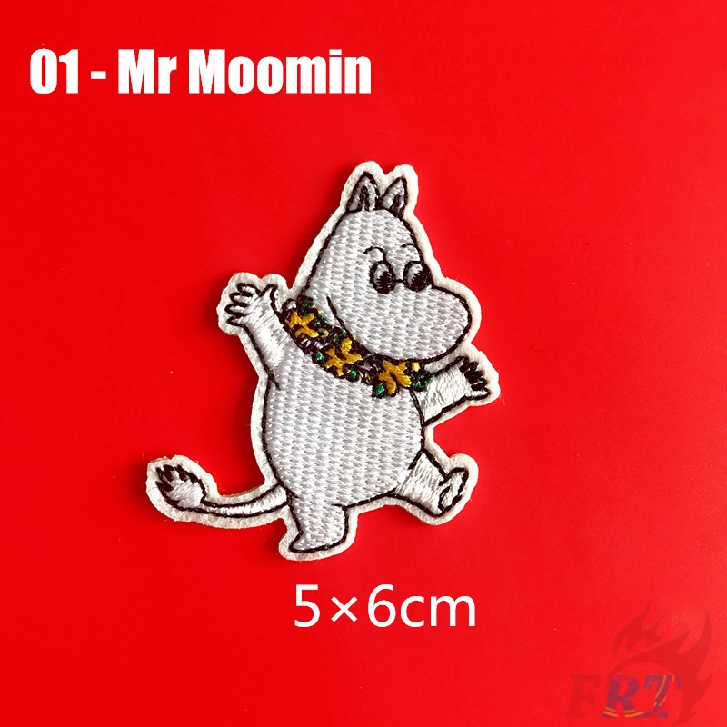 ☸ Cartoon：Moomin Couples Iron-on Patch ☸ 1Pc Diy Sew on Iron on Badges Patches
