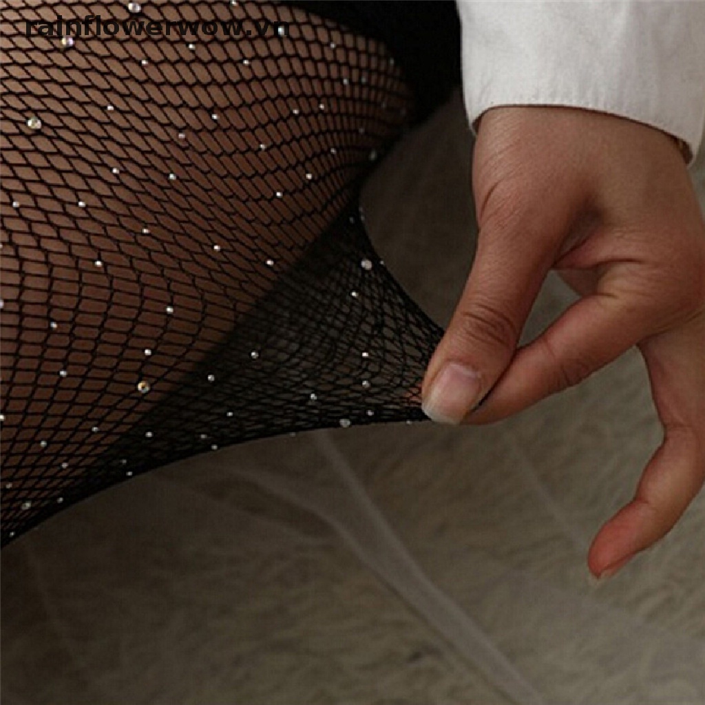 Vớ Lưới Pha Lê Thiết Kế Mới Xinh Xắn Thời Trang Dành Cho Nữ