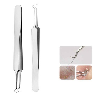 Nhíp cong gắp mụn nhíp lấy mụn thần thánh không gỉ