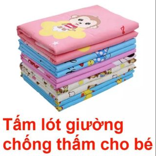 Tấm lót giường chống thấm Muji Nhật Bản cao cấp 4 lớp