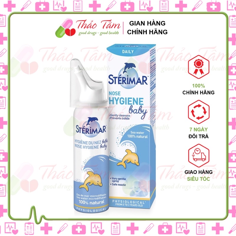 Nước biển sâu, Dung dịch xịt mũi trẻ em Sterima baby