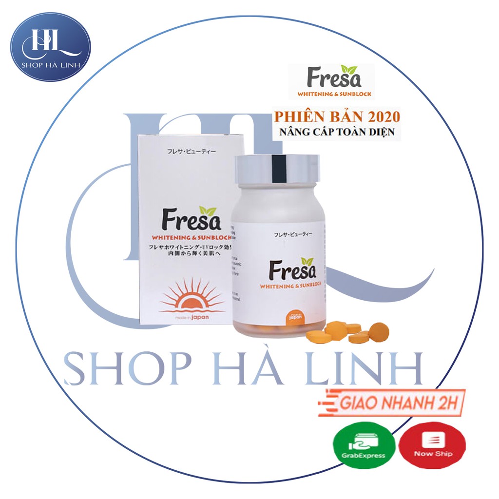 ✅[Mẫu Mới] FRESA - Viên Uống Trắng Da và Chống Nắng Nội Sinh (90 viên) | BigBuy360 - bigbuy360.vn