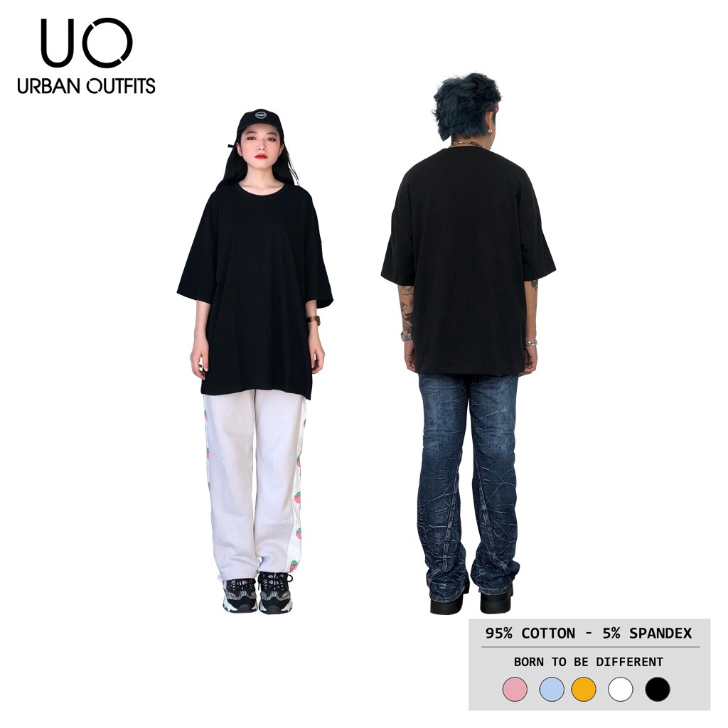 Áo Thun Tay Lỡ Nam Nữ Form Rộng URBAN OUTFITS Trơn ATO01 Cotton 4 Chiều Local Brand | BigBuy360 - bigbuy360.vn