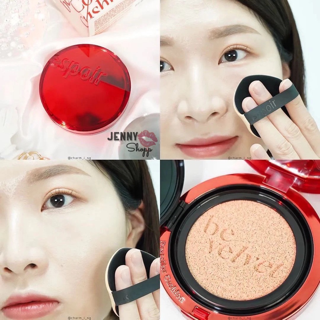 Set Phấn Nước Espoir Protailor Be Velvet Cover Cushion SPF34 PA++