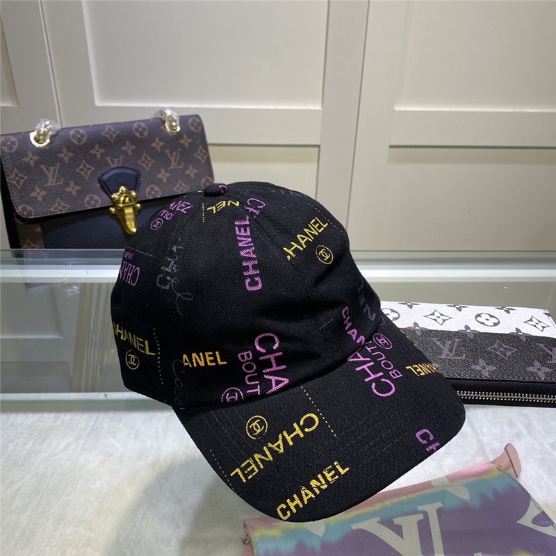 Mũ Lưỡi Trai Thể Thao Chống Nắng Họa Tiết Chanel Cá Tính Cho Nam Và Nữ