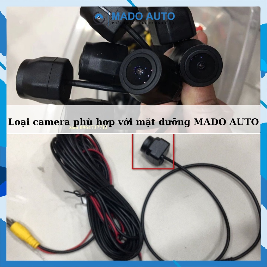 Mặt dưỡng camera trước 360 cho xe Land Cruiser 2019 MD-014