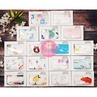 Khăn aden anais sợi tre 100% bamboo full box siêu mềm mịn