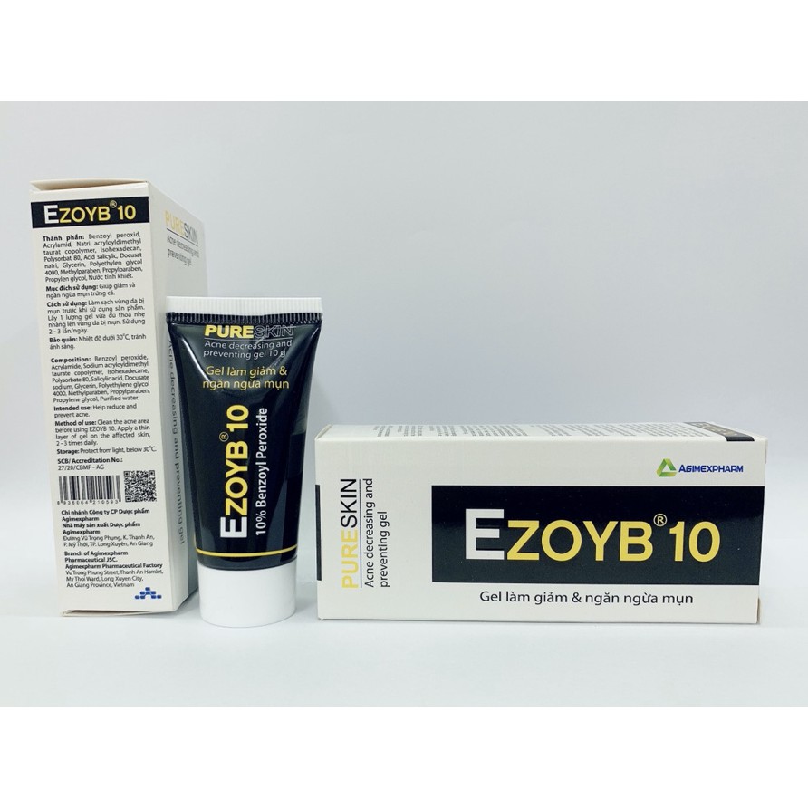 [10g] GEL GIẢM MỤN - NGĂN NGỪA MỤN  EZOYB 10 | BigBuy360 - bigbuy360.vn