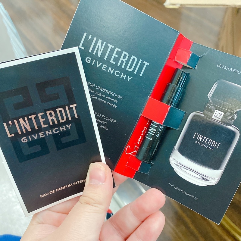 Vial Nước hoa Nữ Givenchy L'Interdit Edp Intense
