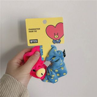 (Có sẵn) Cột tóc scrunchies BT21 unoff