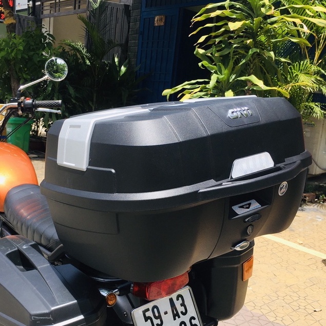 Thùng Sau Givi B45NM ATLAS - Thùng Givi Chính Hãng 45L Gắn Sau Xe Máy - Bạn Phượt