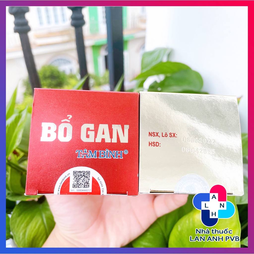 BỔ GAN TÂM BÌNH - Hỗ trợ bổ gan, tăng cường chức năng gan.