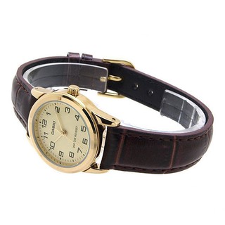 Đồng hồ Nữ Casio LTP-V001GL-9BUDF dây da