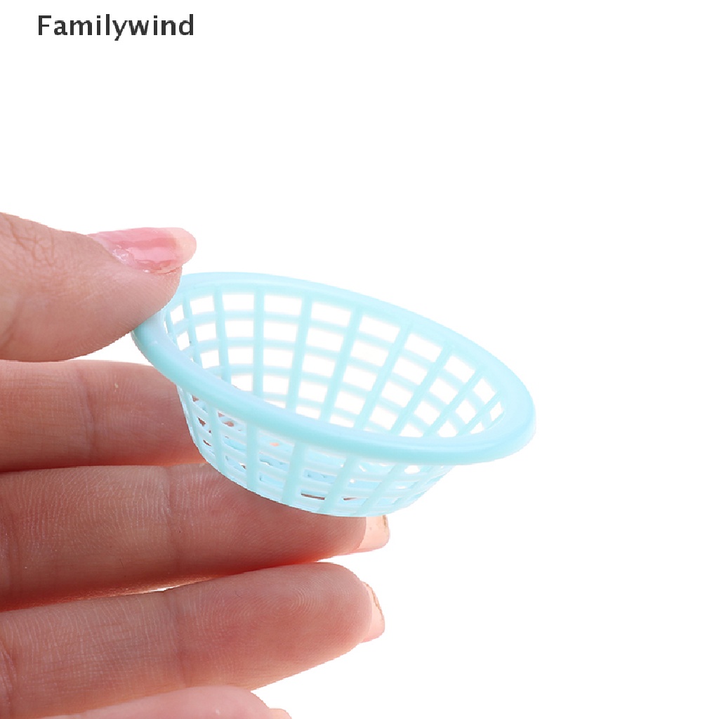 Bộ 3 Rổ Rửa Trái Cây Mini Tỉ Lệ 1: 12 Trang Trí Nhà Búp Bê